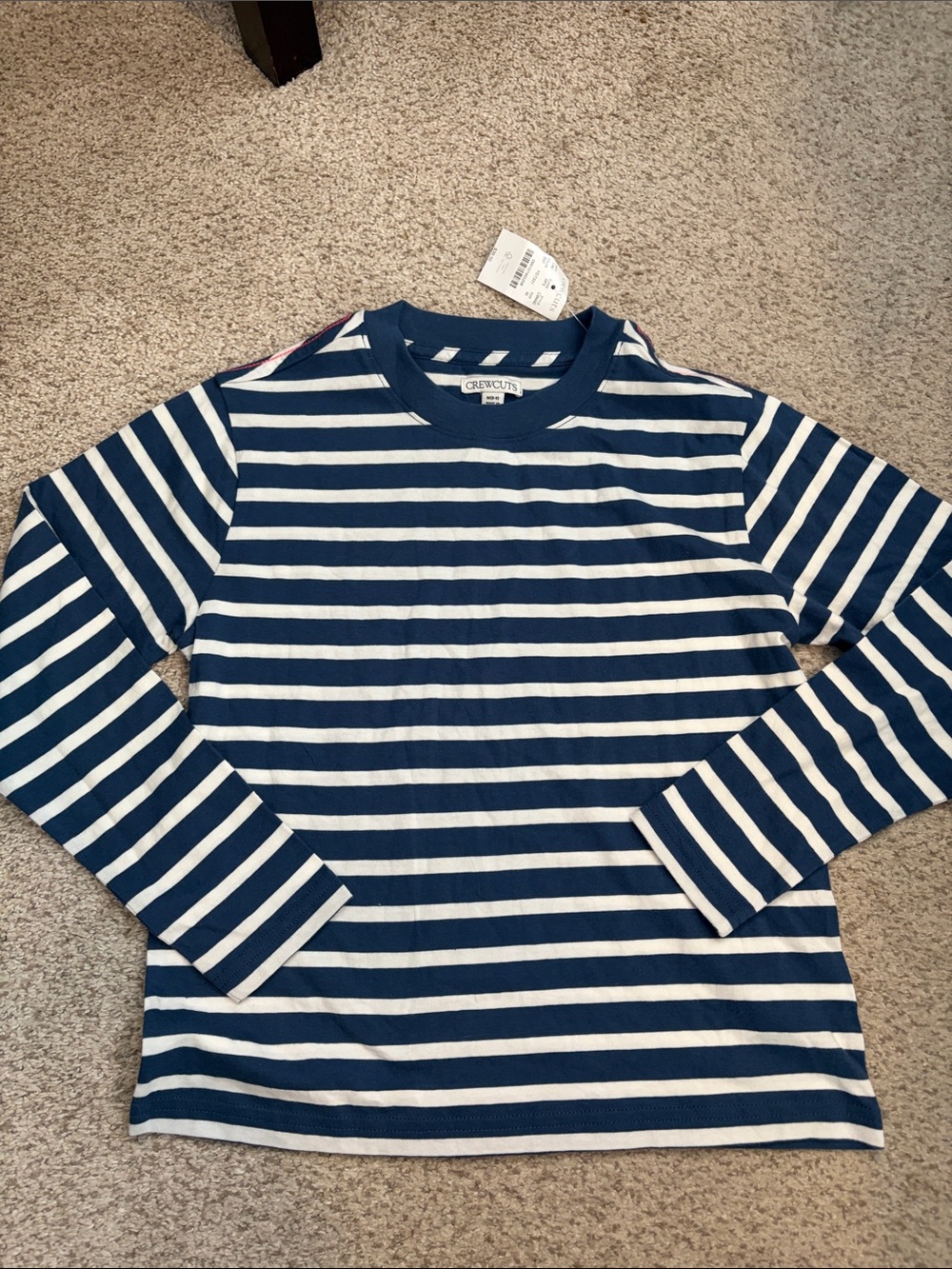 NWT J. Crew Crewcuts Striped T Shirt, 8